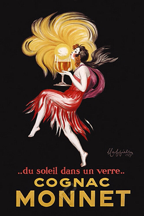 Cappiello - Cognac Monnet Poster, Plakat, 61 × 91.5 cm