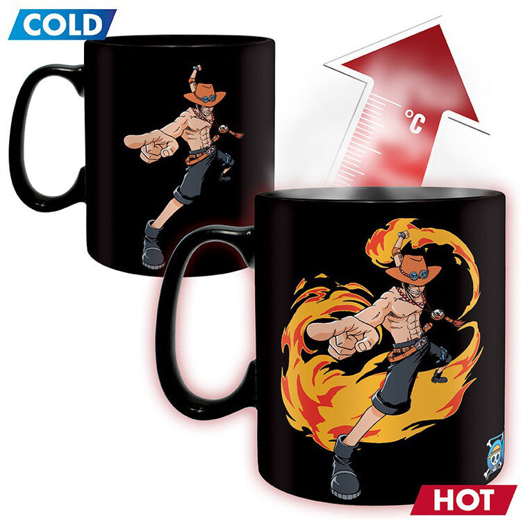 Wechseltasse One Piece - Luffy & Ace, 0,46 l