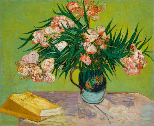 Leinwand Poster, Bilder Oleanders (1888), Vincent van Gogh, 80 × 65 cm
