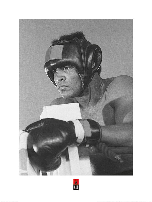 Kunstdruck Muhammad Ali - Training, 60 × 80 cm