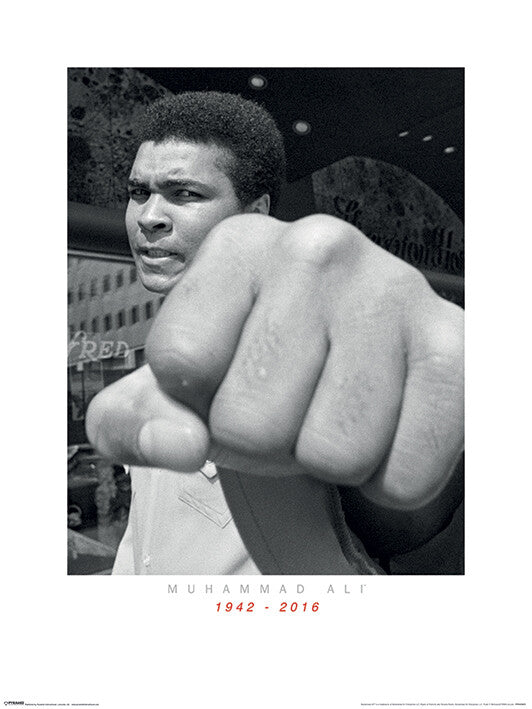 Kunstdruck Muhammad Ali Commemorative - Punch, 60 × 80 cm
