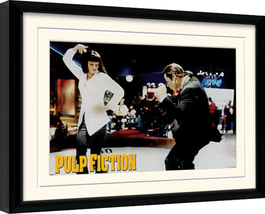 Pulp Fiction - Dance Gerahmte Poster, Bilder, 44.5 × 34.3 cm