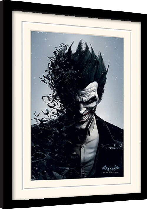 Batman: Akham Origins - Joker Gerahmte Poster, Bilder, 34.3 × 44.5 cm