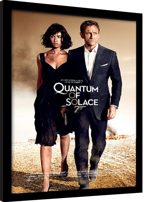 James Bond - Quantum Of Solace Gerahmte Poster, Bilder, 34.3 × 44.5 cm