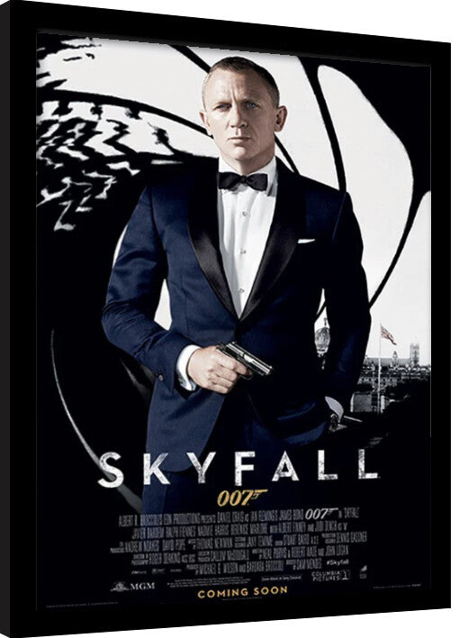 James Bond - Skyfall Gerahmte Poster, Bilder, 34.3 × 44.5 cm