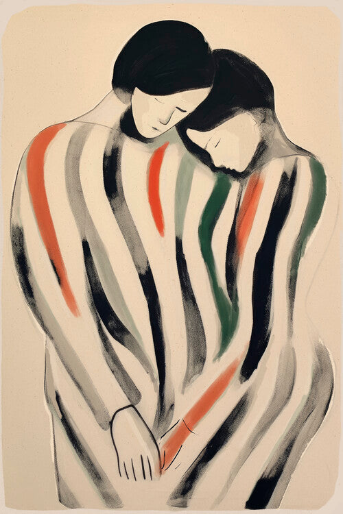 Leinwand Poster, Bilder Intimacy, Treechild, 60 × 90 cm