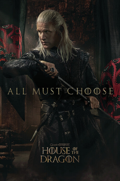 House of the Dragon - Prince Deamon Targaryen Poster, Plakat, 26.7 × 40 cm