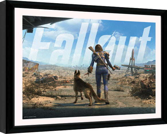 Fallout 4 - Sole Female Survivor Gerahmte Poster, Bilder, 44,2 x 34 cm