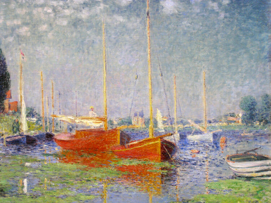 Argenteuil (1872-5), Claude Monet Poster, Plakat, 40 × 30 cm