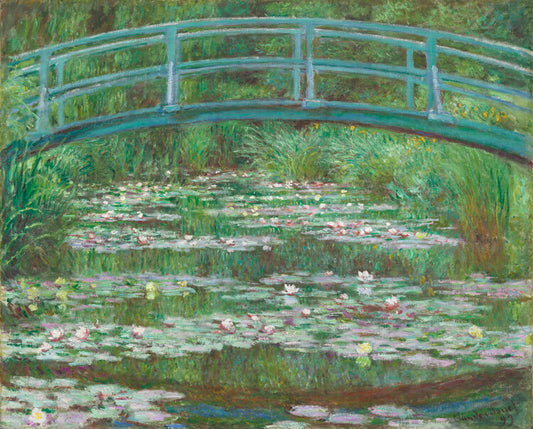 The Japanese Footbridge (1899), Claude Monet Poster, Plakat, 40 × 30 cm