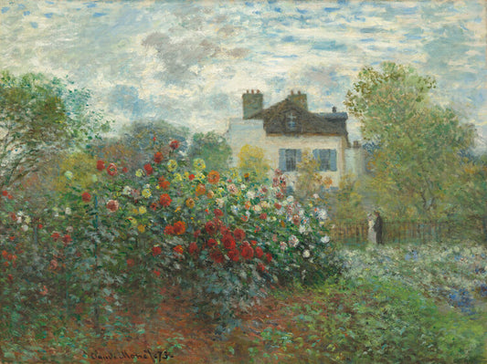 The Artist's Garden in Argenteuil (1873), Claude Monet Poster, Plakat, 40 × 30 cm