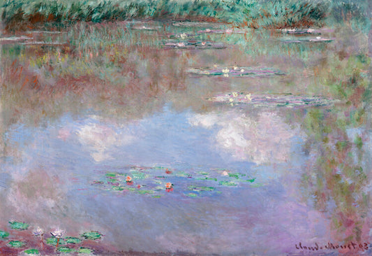Waterlilies (1910), Claude Monet Poster, Plakat, 40 × 26.7 cm