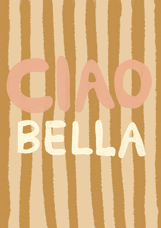 Leinwand Poster, Bilder CIAO BELLA III, Studio Dolci, 65 × 90 cm