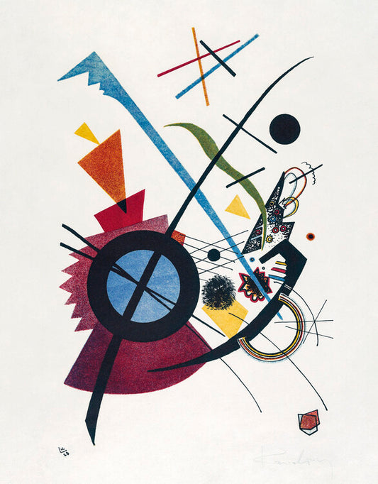 Violet (1923), Wassily Kandinsky Poster, Plakat, 30 × 40 cm