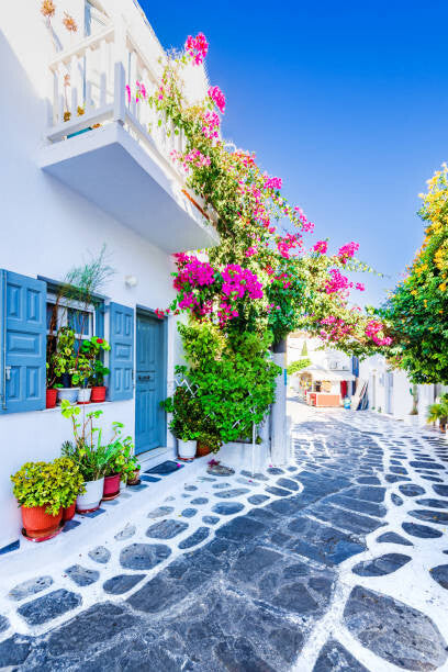 Leinwand Poster, Bilder Mykonos, Greece - Famous landmark Greek, emicristea, 60 × 90 cm