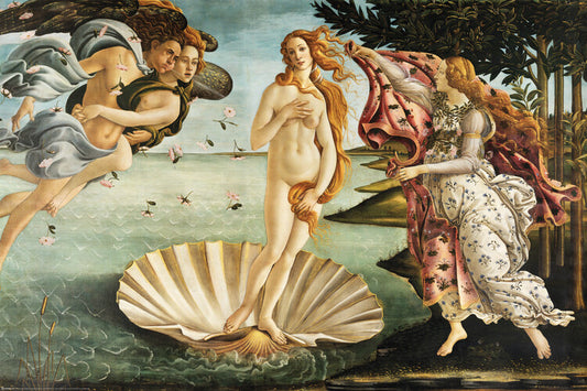 Die Geburt der Venus, Sandro Botticelli Poster, Plakat, 91.5 × 61 cm