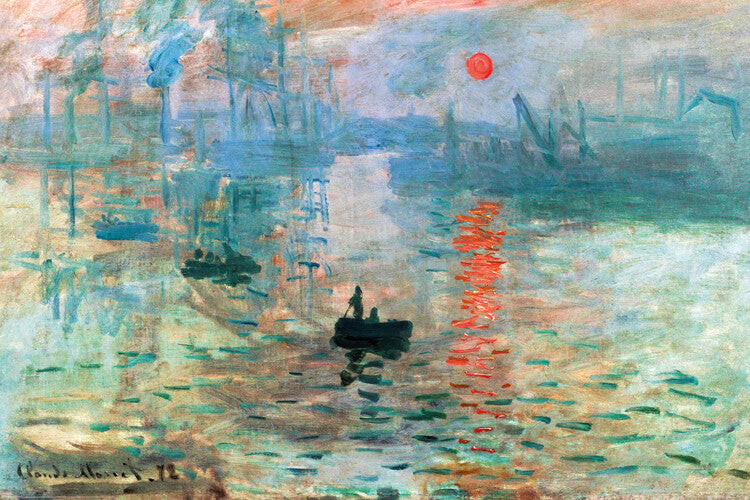 Claude Monet - Impression Poster, Plakat, 91.5 × 61 cm
