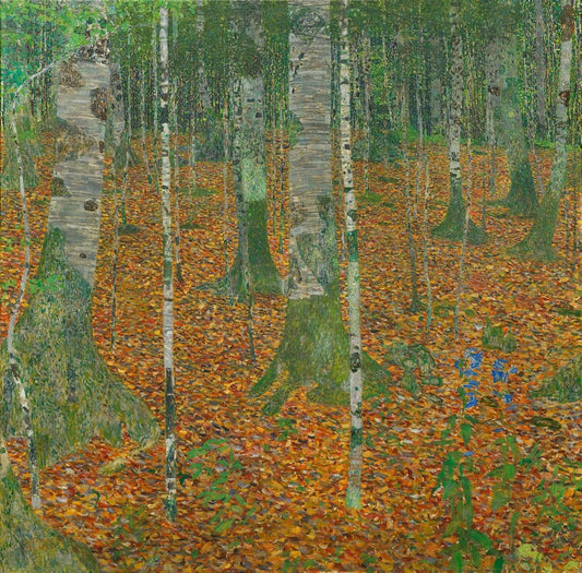The Birch Wood (1903), Gustav Klimt Poster, Plakat, 40 × 40 cm