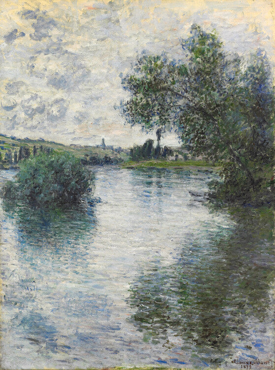 The Seine at Vetheuil (1879), Claude Monet Poster, Plakat, 30 × 40 cm