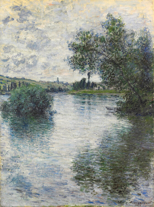The Seine at Vetheuil (1879), Claude Monet Poster, Plakat, 30 × 40 cm