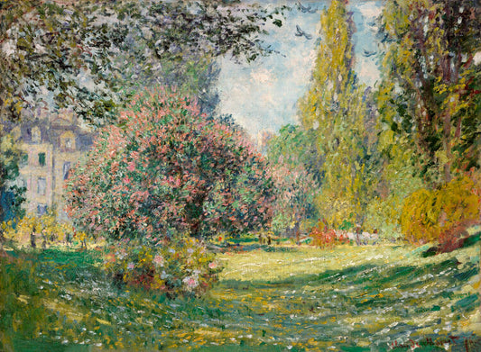 The Parc Monceau (1876), Claude Monet Poster, Plakat, 40 × 30 cm