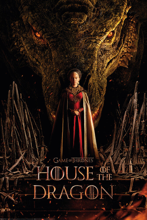 House of the Dragon Poster, Plakat, 61 × 91.5 cm