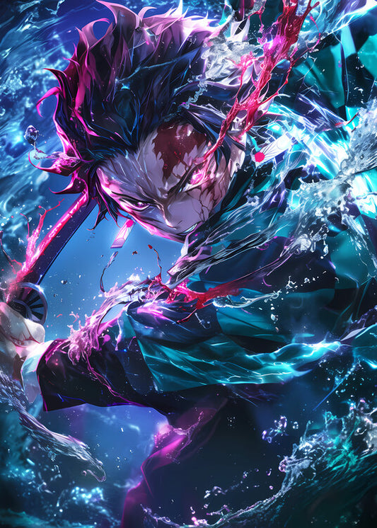 Leinwand Poster, Bilder Heart of a Hero, 65 × 90 cm