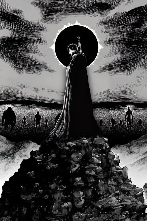 Leinwand Poster, Bilder Berserk Guts, 60 × 90 cm