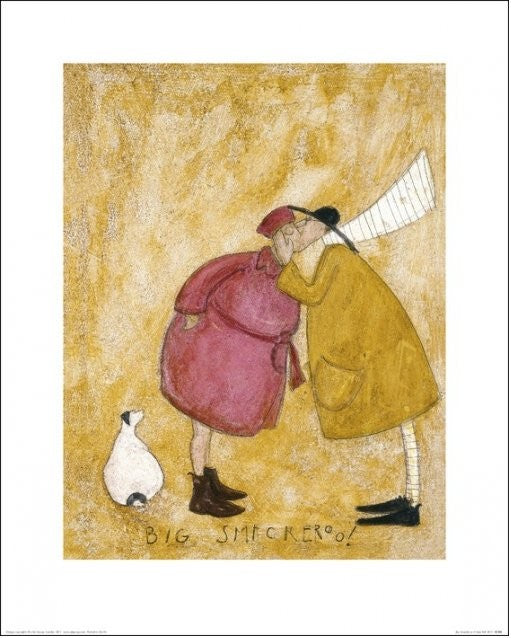 Kunstdruck Sam Toft - Big Smackeroo!, 40 × 50 cm
