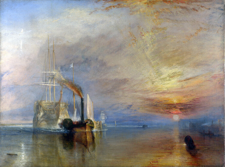 The Fighting Temeraire, 1839, William Turner Poster, Plakat, 40 × 30 cm