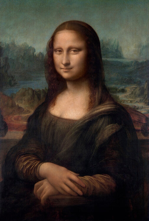 Mona Lisa, Leonardo da Vinci Poster, Plakat, 26.7 × 40 cm