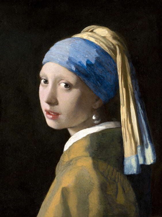 Mädchen mit einer Perle, Jan Vermeer Poster, Plakat, 30 × 40 cm