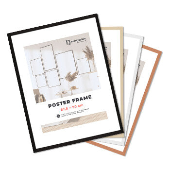 Rahmen für Poster 67,5×90 cm, Rose gold – Aluminium