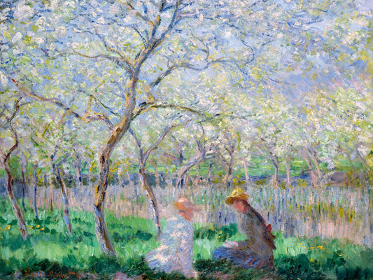 Springtime (1886), Claude Monet Poster, Plakat, 40 × 30 cm