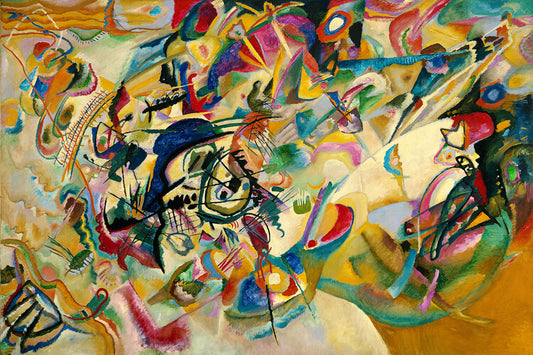 Composition No. 7 (1913), Wassily Kandinsky Poster, Plakat, 40 × 26.7 cm