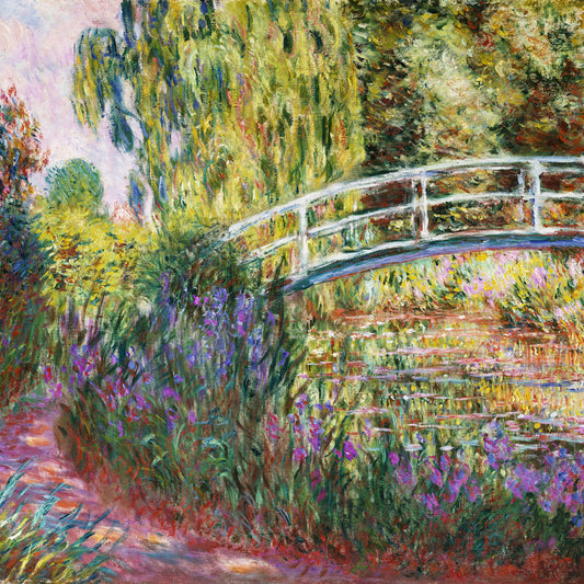 Pond with Water Lilies (1900), Claude Monet Poster, Plakat, 40 × 40 cm