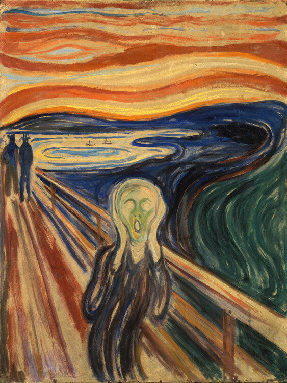 The Scream (1893), Edvard Munch Poster, Plakat, 30 × 40 cm