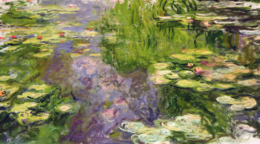 Seerosen, Claude Monet Poster, Plakat, 40 × 22.2 cm