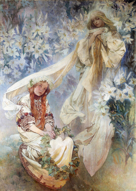 Madonna, Alfons Mucha Poster, Plakat, 30 × 40 cm