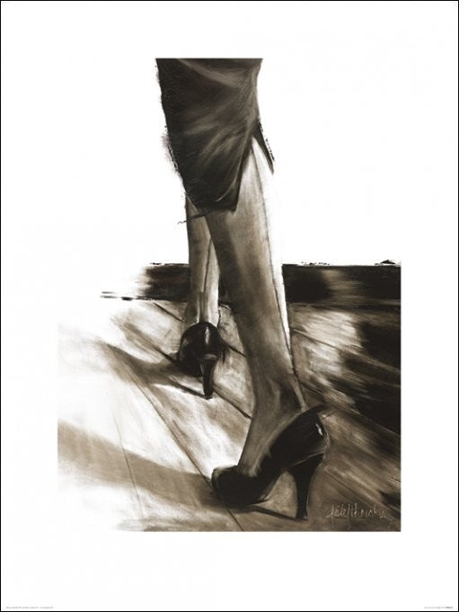 Kunstdruck Janel Eleftherakis - Little Black Dress IV, 60 × 80 cm