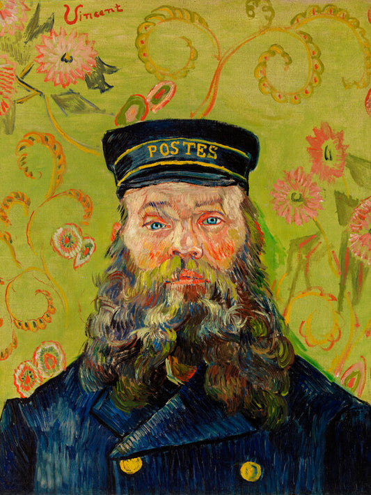Portrait of the Postman Joseph Roulin, 1889, Vincent van Gogh Poster, Plakat, 30 × 40 cm