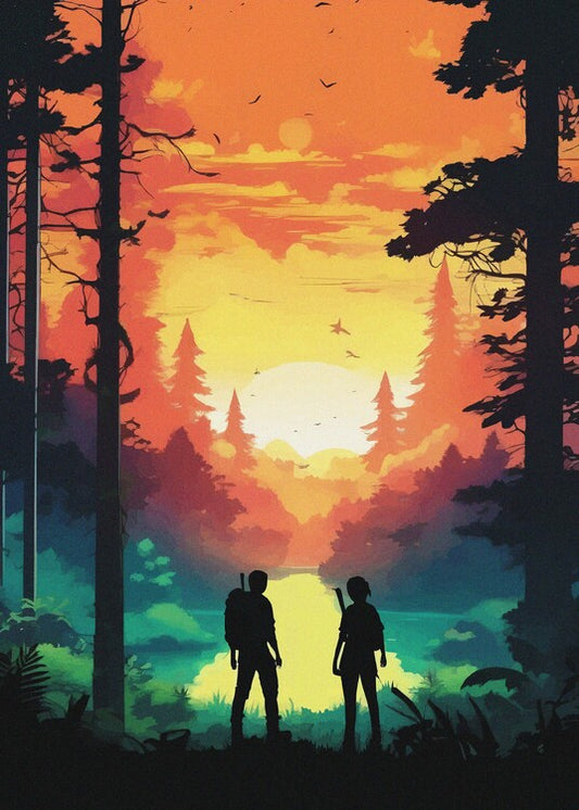 Leinwand Poster, Bilder Last Of Survival, 65 × 90 cm