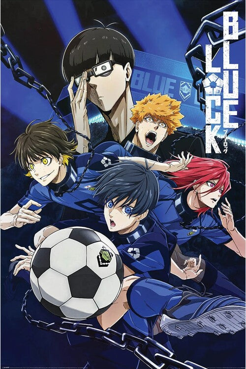 Blue Lock Poster, Plakat, 61 × 91.5 cm