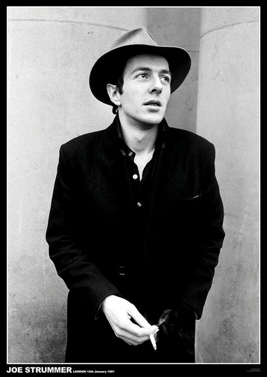 Joe Strummer - Clash, London Poster, Plakat, 59.4 × 84.1 cm