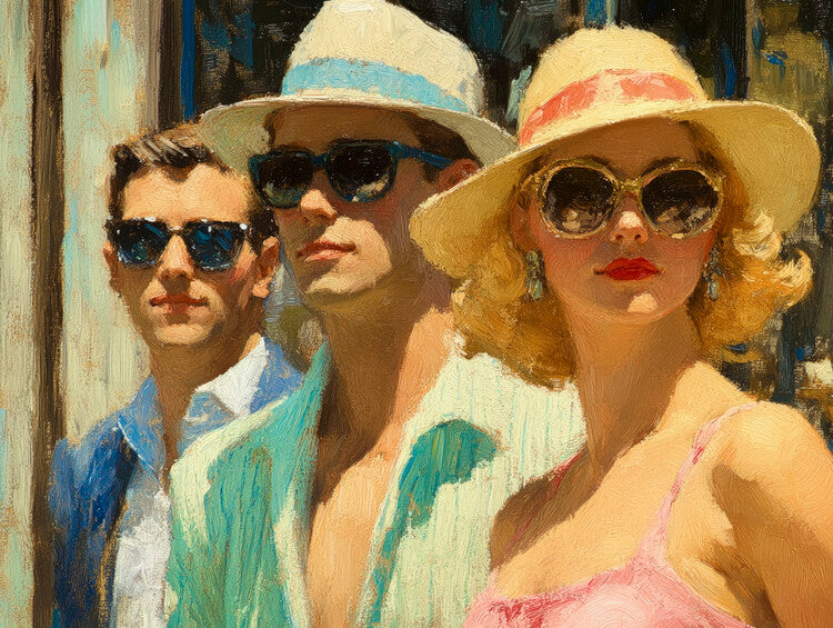 Leinwand Poster, Bilder Wish you were here, 80 × 60 cm