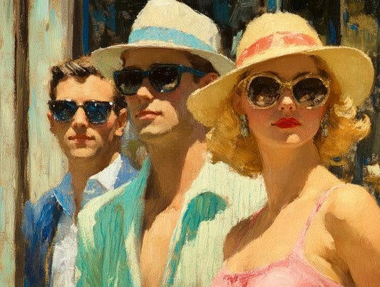 Leinwand Poster, Bilder Wish you were here, 80 × 60 cm