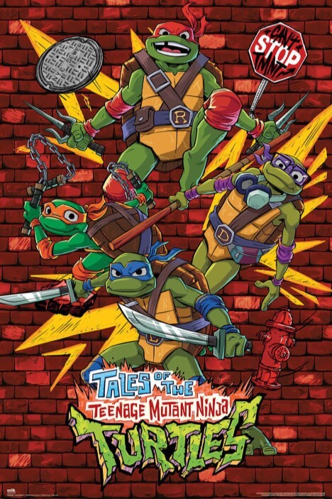 Tales of the Teenage Mutant Ninja Turtles Poster, Plakat, 61 × 91.5 cm