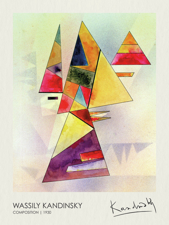 Composition (1930), Wassily Kandinsky Poster, Plakat, 30 × 40 cm