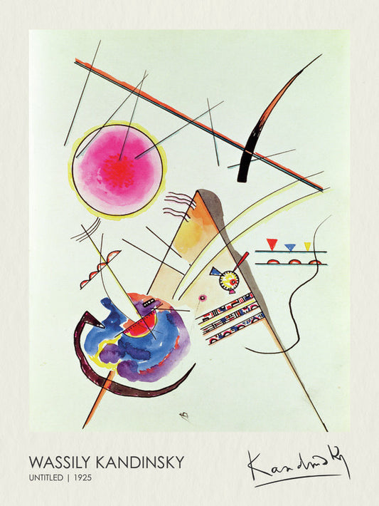 Untitled (1925), Wassily Kandinsky Poster, Plakat, 30 × 40 cm
