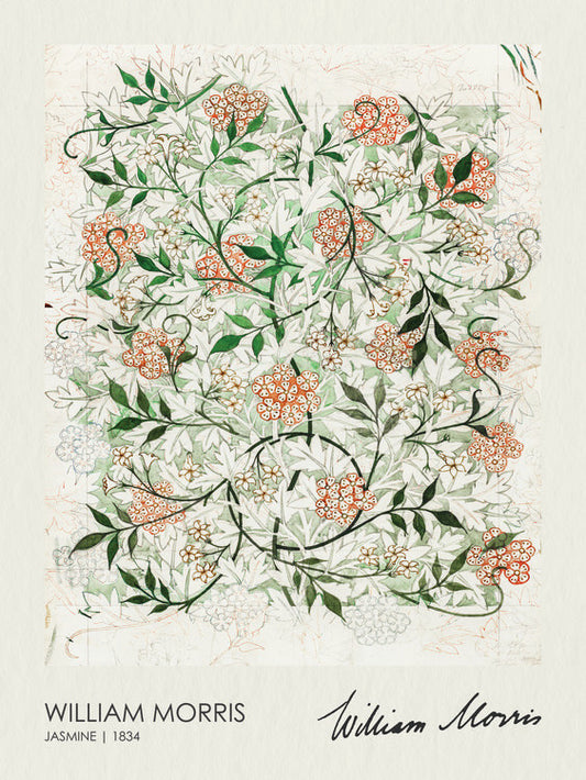 Jasmine (1834), William Morris Poster, Plakat, 30 × 40 cm